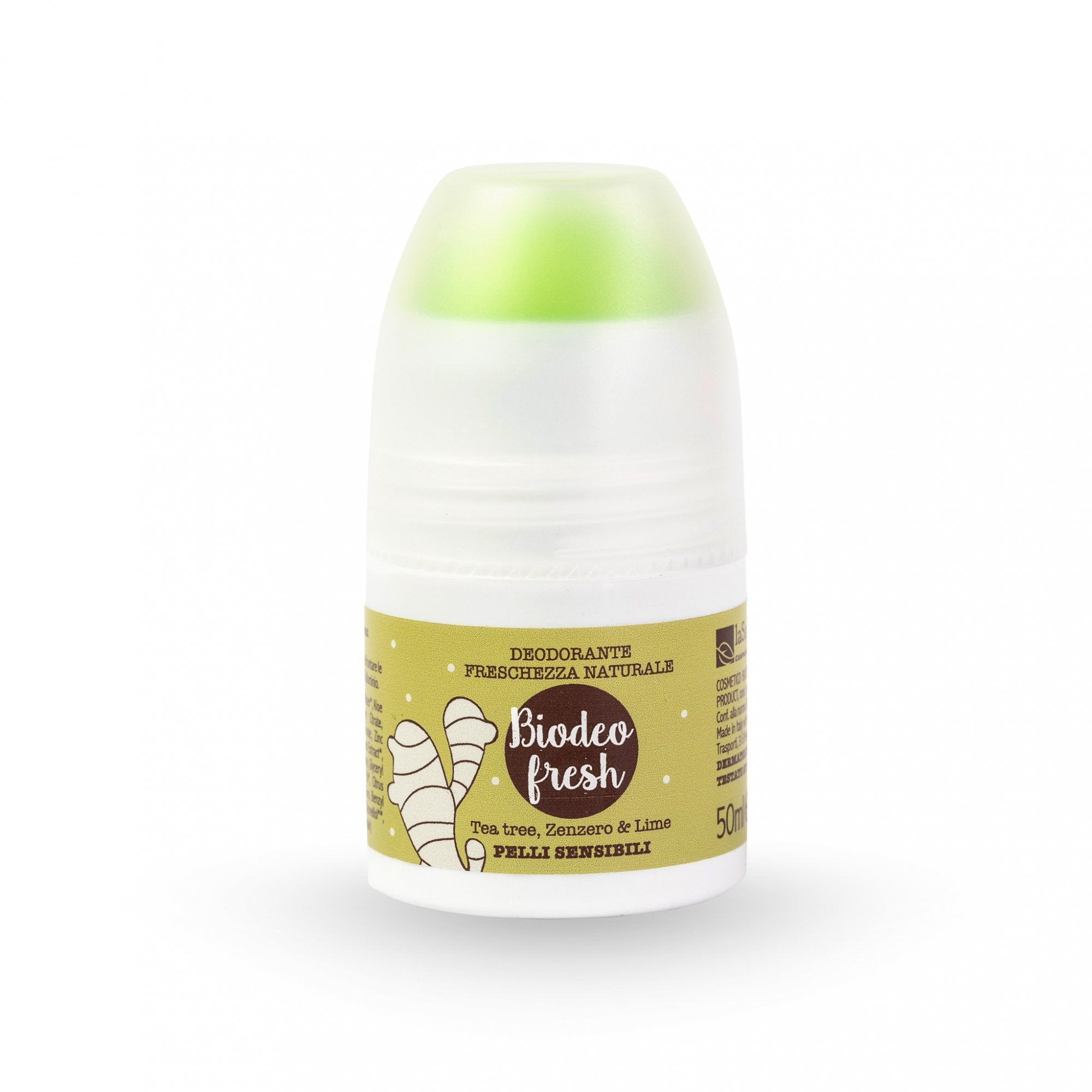 laSaponaria Deodorant roll-on osvěžující se zázvorem a citrónem BIO (50 ml) laSaponaria Deodorant roll-on osvěžující se zázvorem a citrónem BIO (50 ml)