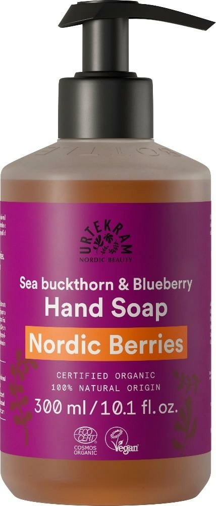 Urtekram Tekuté mýdlo na ruce se severskými bobulemi BIO (300 ml) Urtekram Tekuté mýdlo na ruce se severskými bobulemi BIO (300 ml)