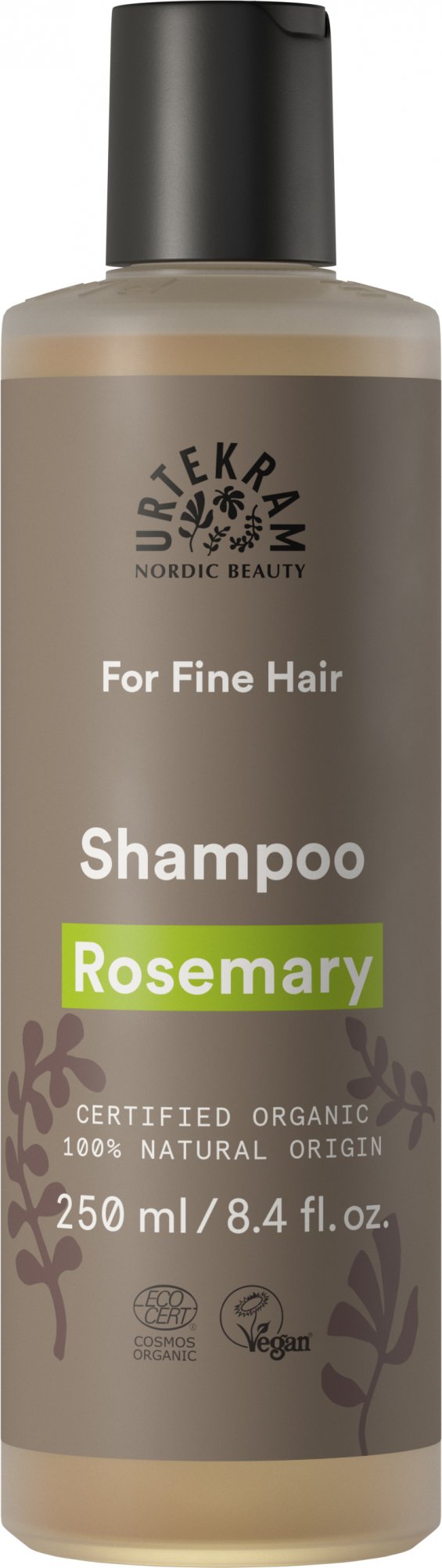 Urtekram Rozmarýnový šampon pro jemné vlasy BIO – 250 ml Urtekram Rozmarýnový šampon pro jemné vlasy BIO - 250 ml