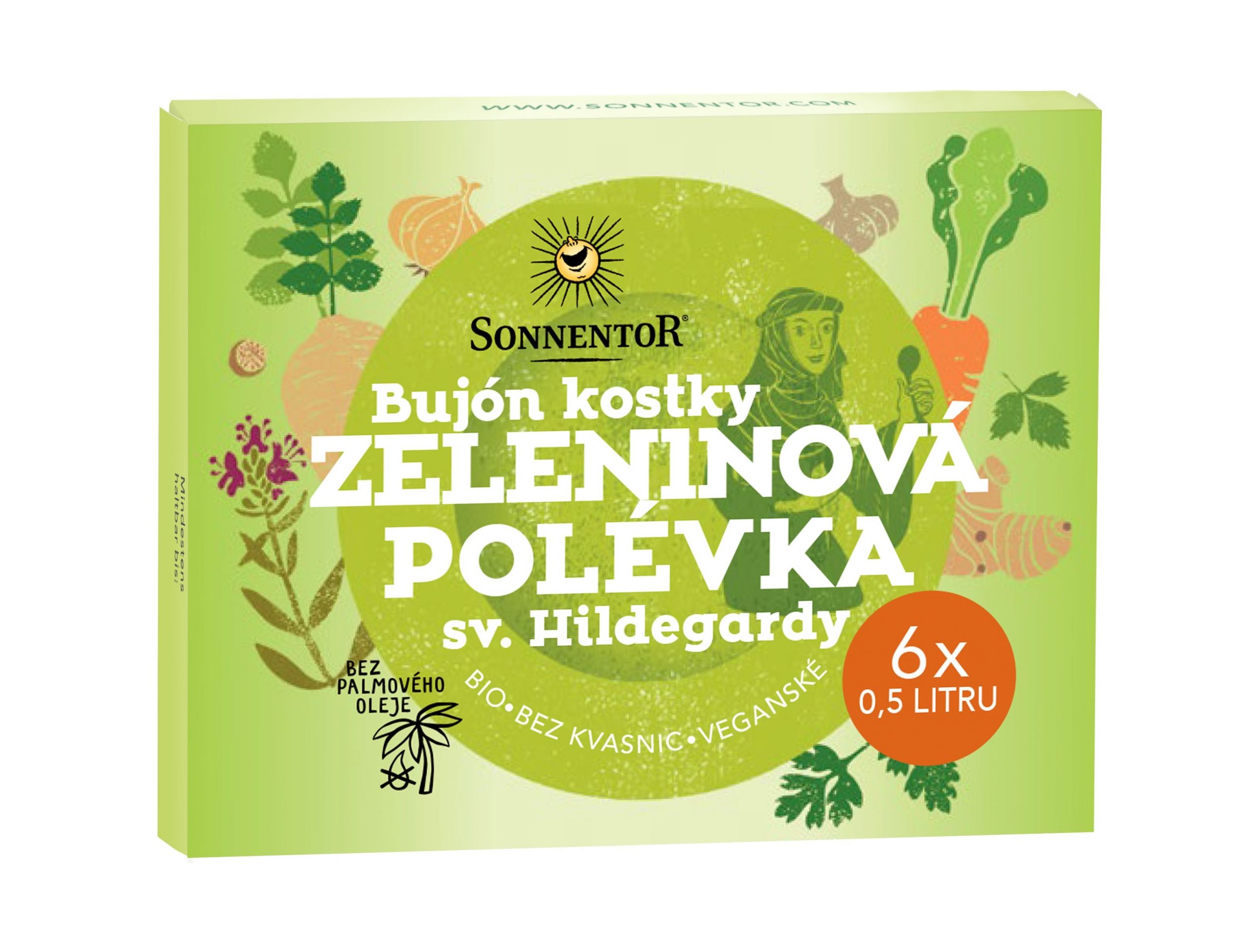 Sonnentor Bujón Zeleninová polévka sv. Hildegardy BIO (6 x 10 g) – dochutí každou polévku Sonnentor Bujón Zeleninová polévka sv. Hildegardy BIO (6 x 10 g) - dochutí každou polévku
