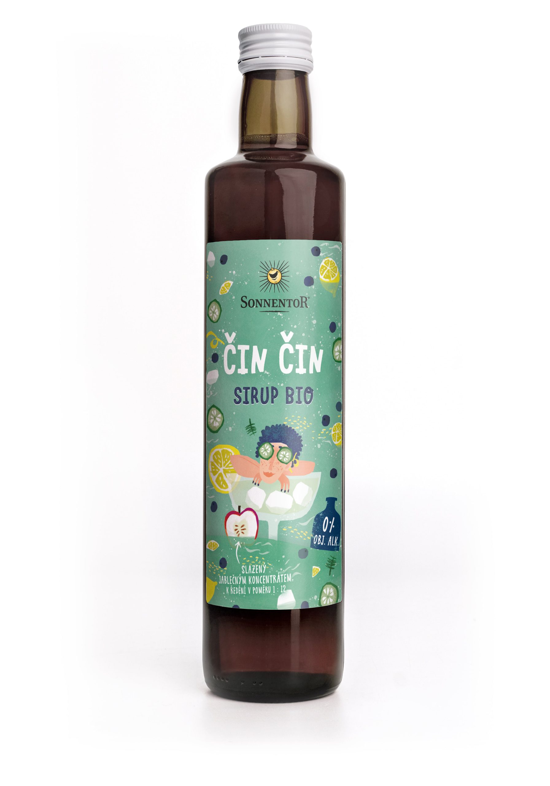 Sonnentor Sirup BIO – Čin čin (500 ml) – bez přidaného cukru a s bio jalovcem Sonnentor Sirup BIO - Čin čin (500 ml) - bez přidaného cukru a s bio jalovcem
