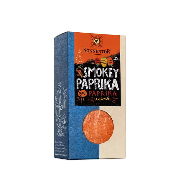 Sonnentor Smokey Paprika uzená BIO – mletá (50 g) – od drobných farmářů Sonnentor Smokey Paprika uzená BIO - mletá (50 g) - od drobných farmářů