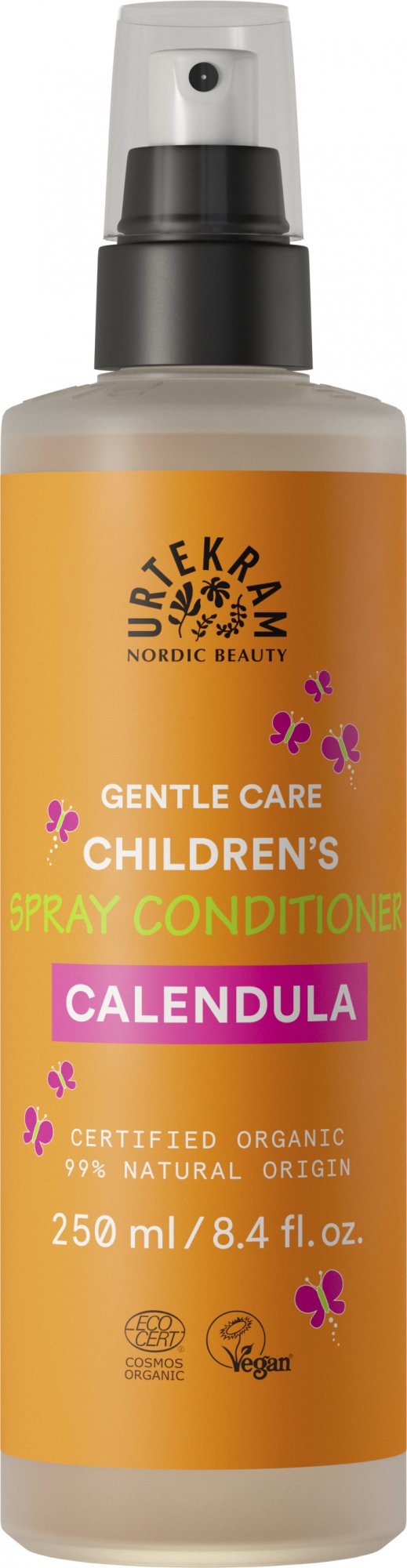Urtekram Jemný dětský kondicionér s měsíčkem ve spreji BIO (250 ml) Urtekram Jemný dětský kondicionér s měsíčkem ve spreji BIO (250 ml)