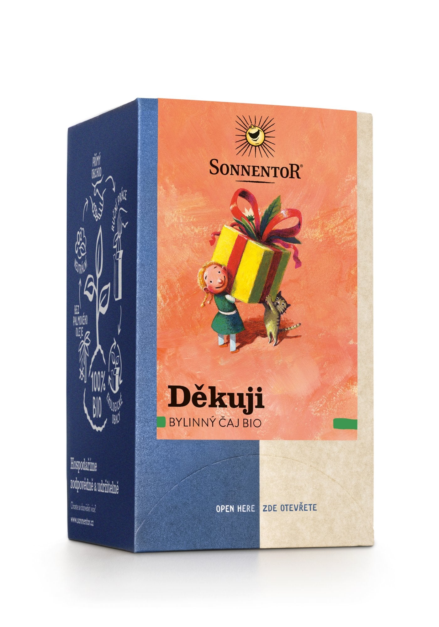 Sonnentor Bylinný čaj Děkuji BIO – nálevové sáčky (18 x 1 Sonnentor Bylinný čaj Děkuji BIO - nálevové sáčky (18 x 1