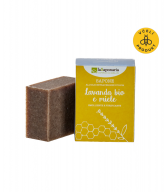 laSaponaria Tuhé olivové mýdlo BIO - Med a levandule (100 g) - pošk. obal - vhodné na tělo i na obličej