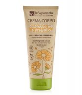 laSaponaria Tělový krém s BIO měsíčkem a prebiotiky pro citlivou pleť (200 ml) - vyživuje