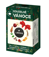 LEROS Ovocný čaj aromatizovaný Kouzelné Vánoce - nálev. sáčky (20 x 2 g) - vůně vanilky a mandlí
