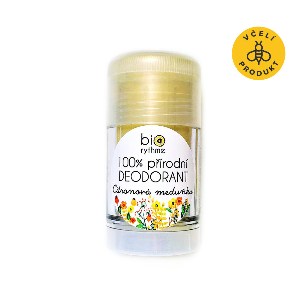 Biorythme Tuhý deodorant Citronová meduňka – 30 g – svěží bylinno-citrusová vůně Biorythme Tuhý deodorant Citronová meduňka - 30 g - svěží bylinno-citrusová vůně