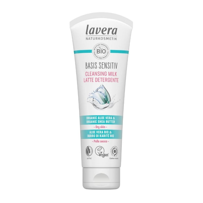 Lavera Basis Sensitive Jemné čisticí pleťové mléko (125 ml) – pro suchou a citlivou pleť Lavera Basis Sensitive Jemné čisticí pleťové mléko (125 ml) - pro suchou a citlivou pleť