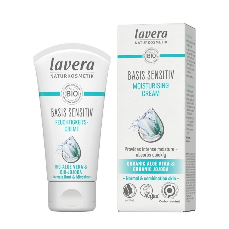 Lavera Basis Sensitive Hydratační krém pro normální a smíšenou pleť – denní (50 ml) Lavera Basis Sensitive Hydratační krém pro normální a smíšenou pleť - denní (50 ml)