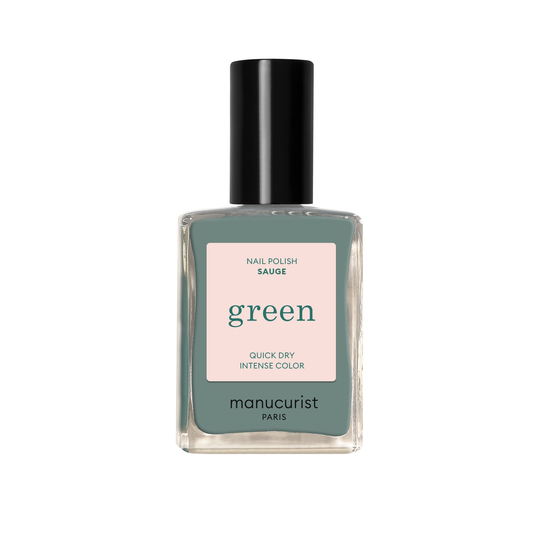 Manucurist Green schnoucí lak na nehty – Sauge (15 ml) – delikátní šalvějově zelená Manucurist Green schnoucí lak na nehty - Sauge (15 ml) - delikátní šalvějově zelená