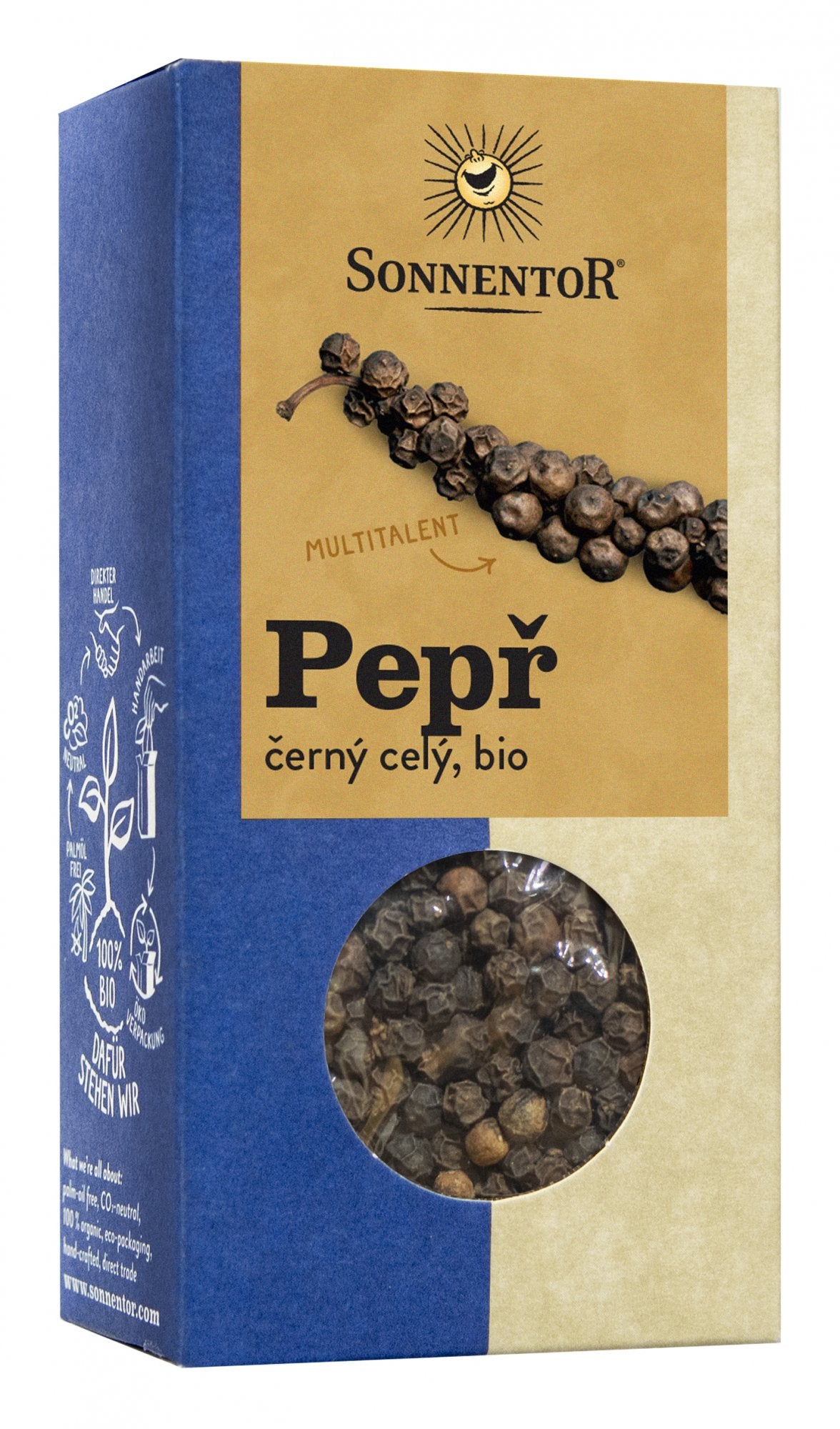 Sonnentor Pepř černý BIO – celý (55 g) Sonnentor Pepř černý BIO - celý (55 g)