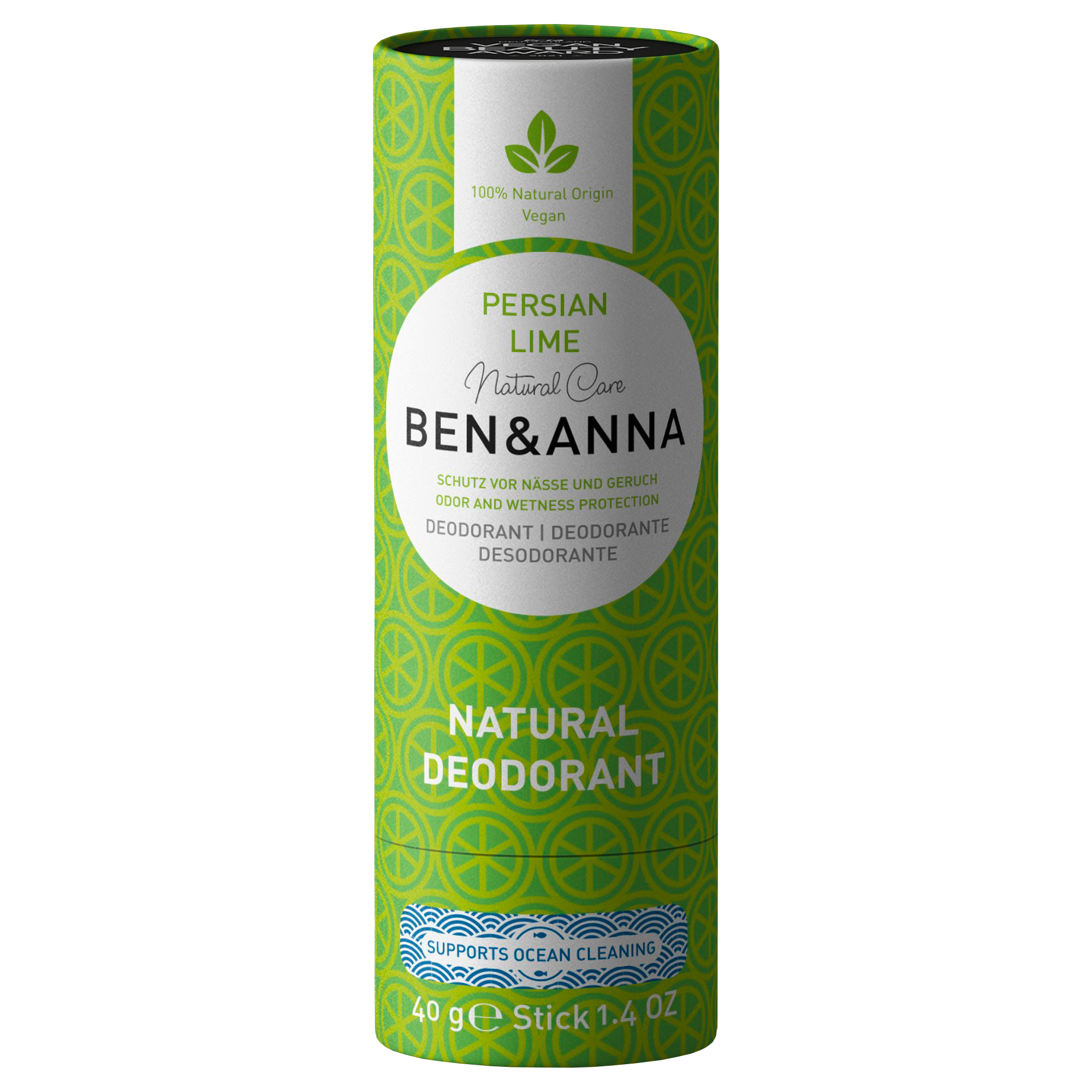 Ben & Anna Tuhý deodorant (40 g) – Perská limeta Ben & Anna Tuhý deodorant (40 g) - Perská limeta
