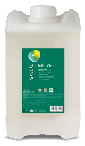 Sonett WC čistič cedr a citronela – 10 l – s bio éterickými oleji Sonett WC čistič cedr a citronela - 10 l - s bio éterickými oleji