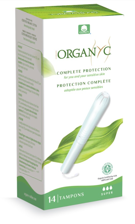 Organyc Tampony s aplikátorem Super (14 ks) – 100% z biobavlny Organyc Tampony s aplikátorem Super (14 ks) - 100% z biobavlny