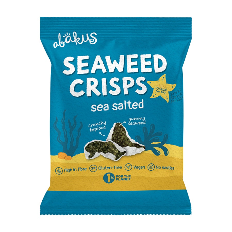 Emily Křupky z mořských řas s mořskou solí (18 g) – zdroj omega-3 mastných kyselin Emily Křupky z mořských řas s mořskou solí (18 g) - zdroj omega-3 mastných kyselin