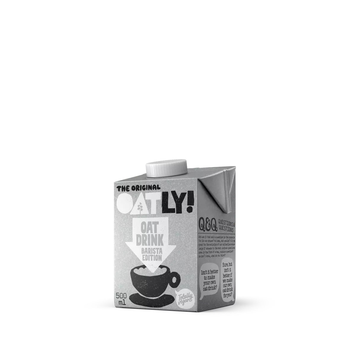 Oatly! Ovesný nápoj Barista - 500 ml - krémová pěna i bez mléka