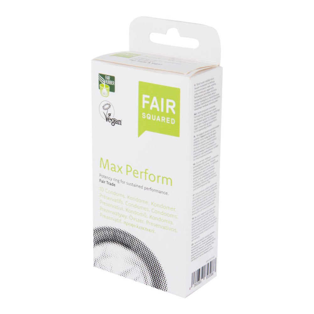 Fair Squared Kondom Max Perform (10 ks) – veganské a fair trade Fair Squared Kondom Max Perform (10 ks) - veganské a fair trade