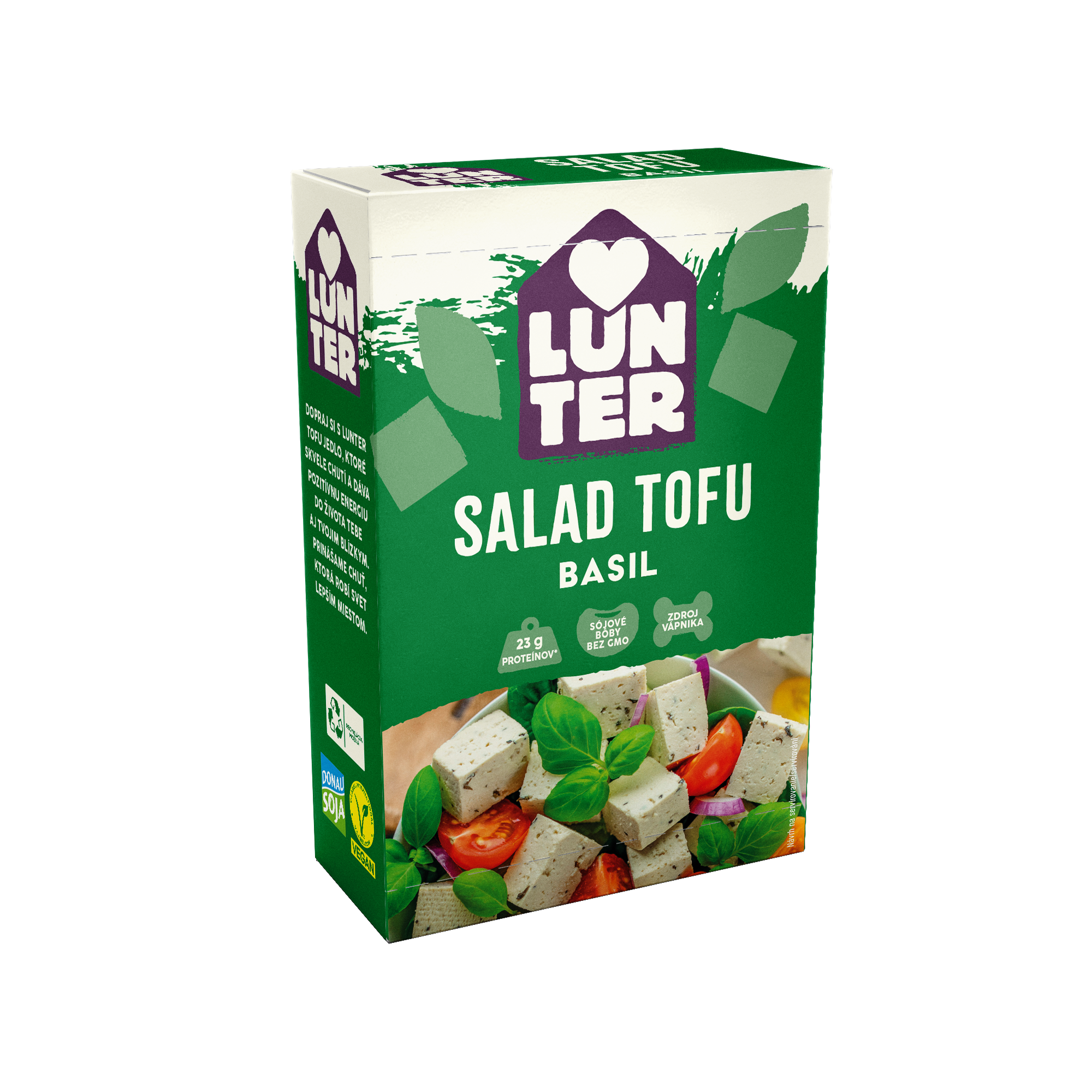 Tofu salátové bazalka 180 g   LUNTER Tofu salátové bazalka 180 g   LUNTER