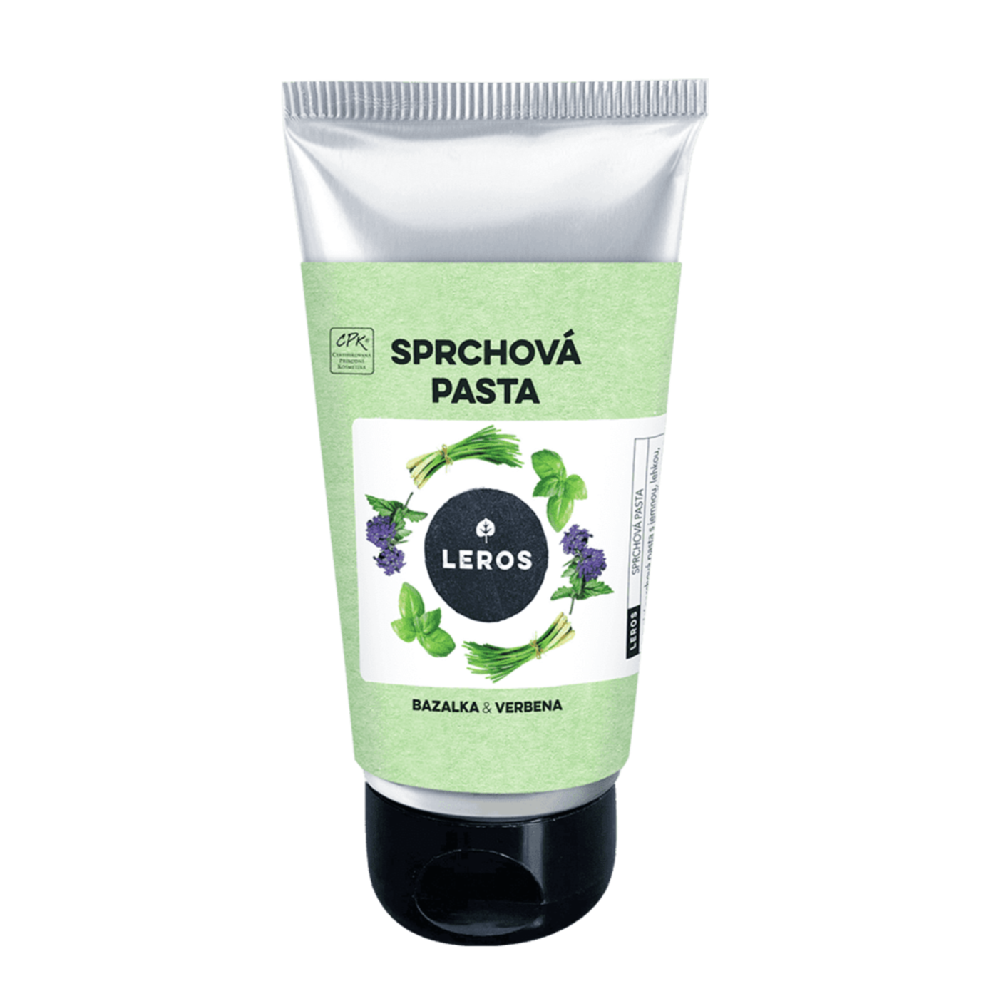 LEROS Sprchová pasta (130 ml) – Bazalka & verbena – našlehaná textura vhodná i na holení LEROS Sprchová pasta (130 ml) - Bazalka & verbena - našlehaná textura vhodná i na holení