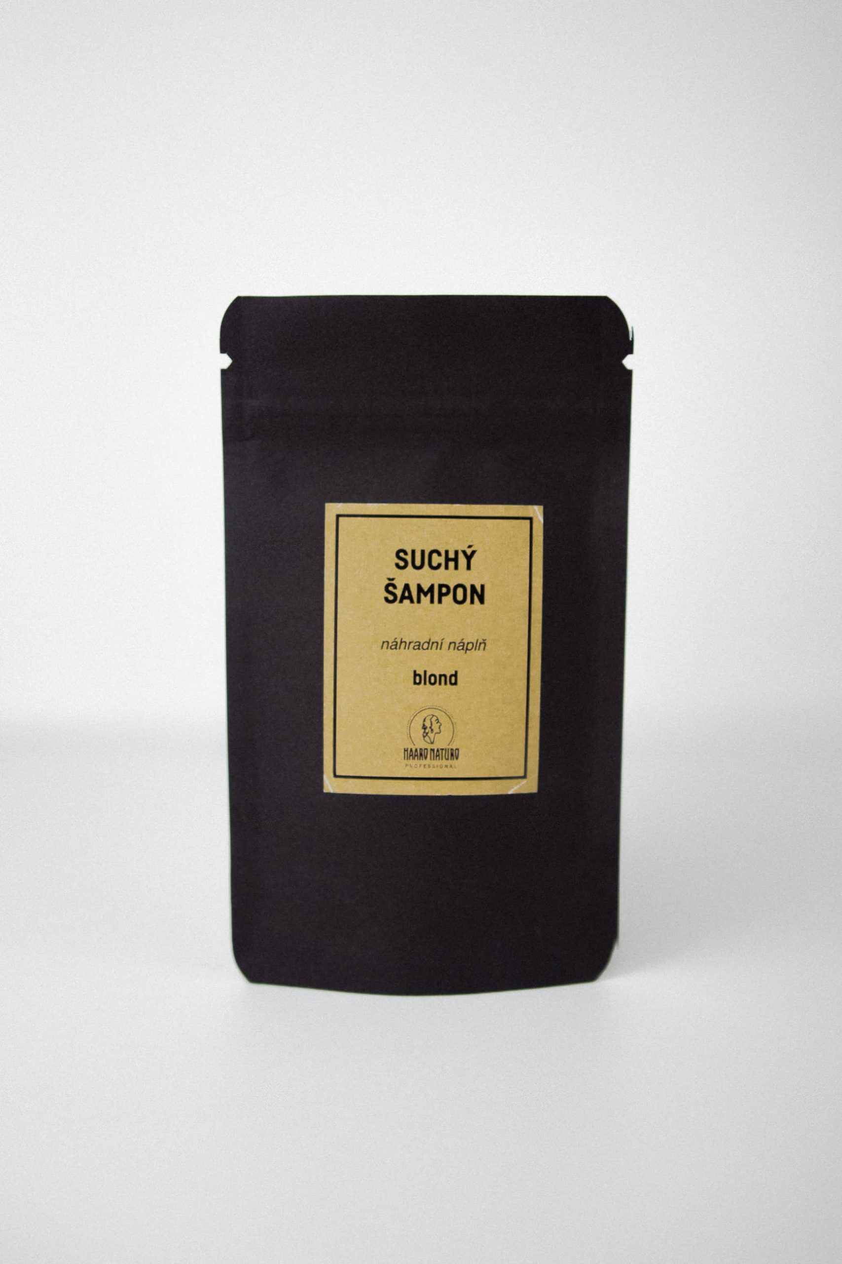Haaro Naturo Suchý šampon BLOND – náhradní náplň (50 g) – pro světlé Haaro Naturo Suchý šampon BLOND - náhradní náplň (50 g) - pro světlé