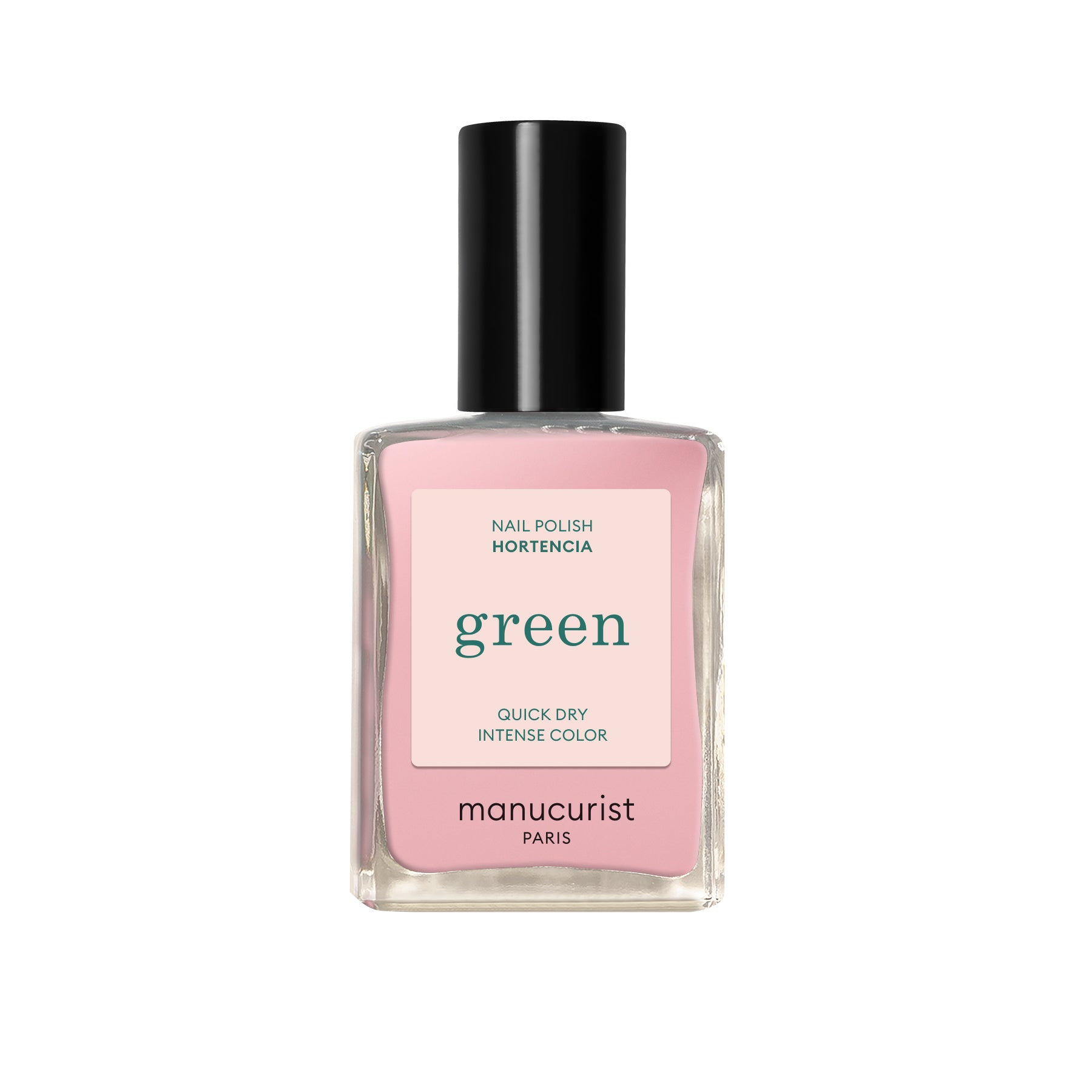 Manucurist Green schnoucí lak na nehty – Hortencia (15 ml) – světle růžová transparentní barva Manucurist Green schnoucí lak na nehty - Hortencia (15 ml) - světle růžová transparentní barva