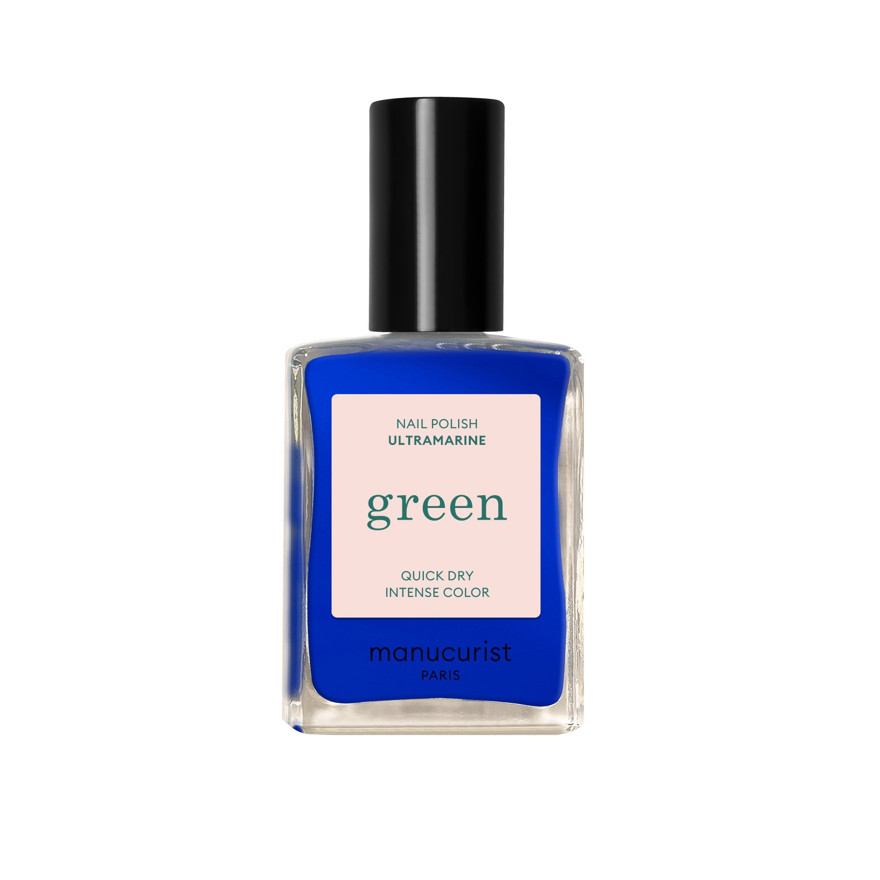 Manucurist Green schnoucí lak na nehty – Ultramarine (15 ml) – elektrizující modrý odstín Manucurist Green schnoucí lak na nehty - Ultramarine (15 ml) - elektrizující modrý odstín