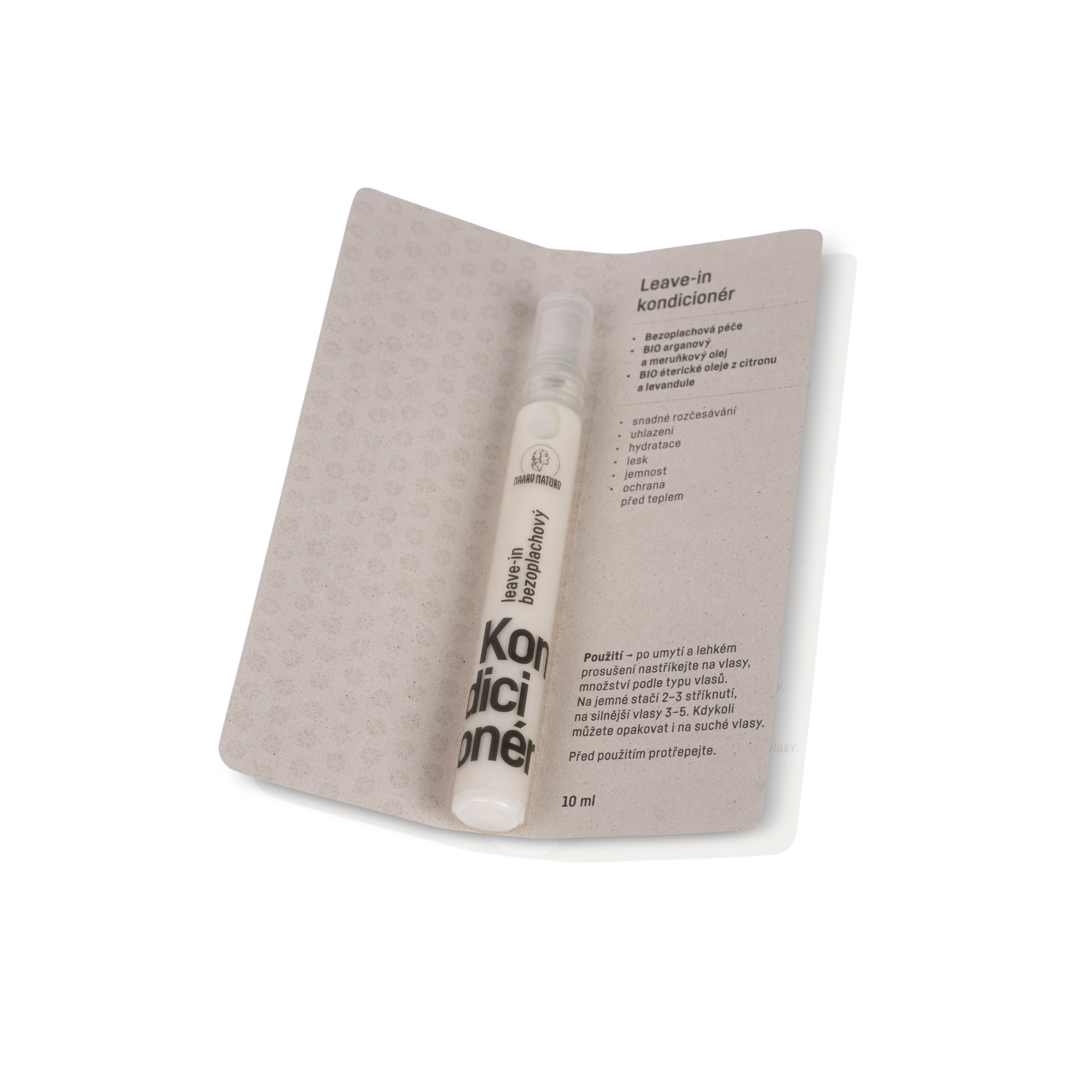 Haaro Naturo Bezoplachový kondicionér ve spreji Leave-in – 10 ml (vzorek) – usnadní rozčesávání a dodá lesk Haaro Naturo Bezoplachový kondicionér ve spreji Leave-in - 10 ml (vzorek) - usnadní rozčesávání a dodá lesk