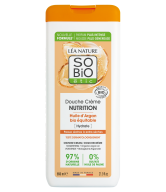 SO’BiO étic Krém sprchový NUTRITION s arganovým olejem BIO (650 ml) - ideální pro suchou pokožku