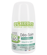 SO’BiO étic Deodorant roll-on 24h osvěžující s mátou BIO (50 ml) - účinný až 24 hodin