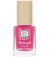 SO’BiO étic Lak na nehty - 40 bohémská růžová (11 ml) - se zářivou a intenzivní barvou