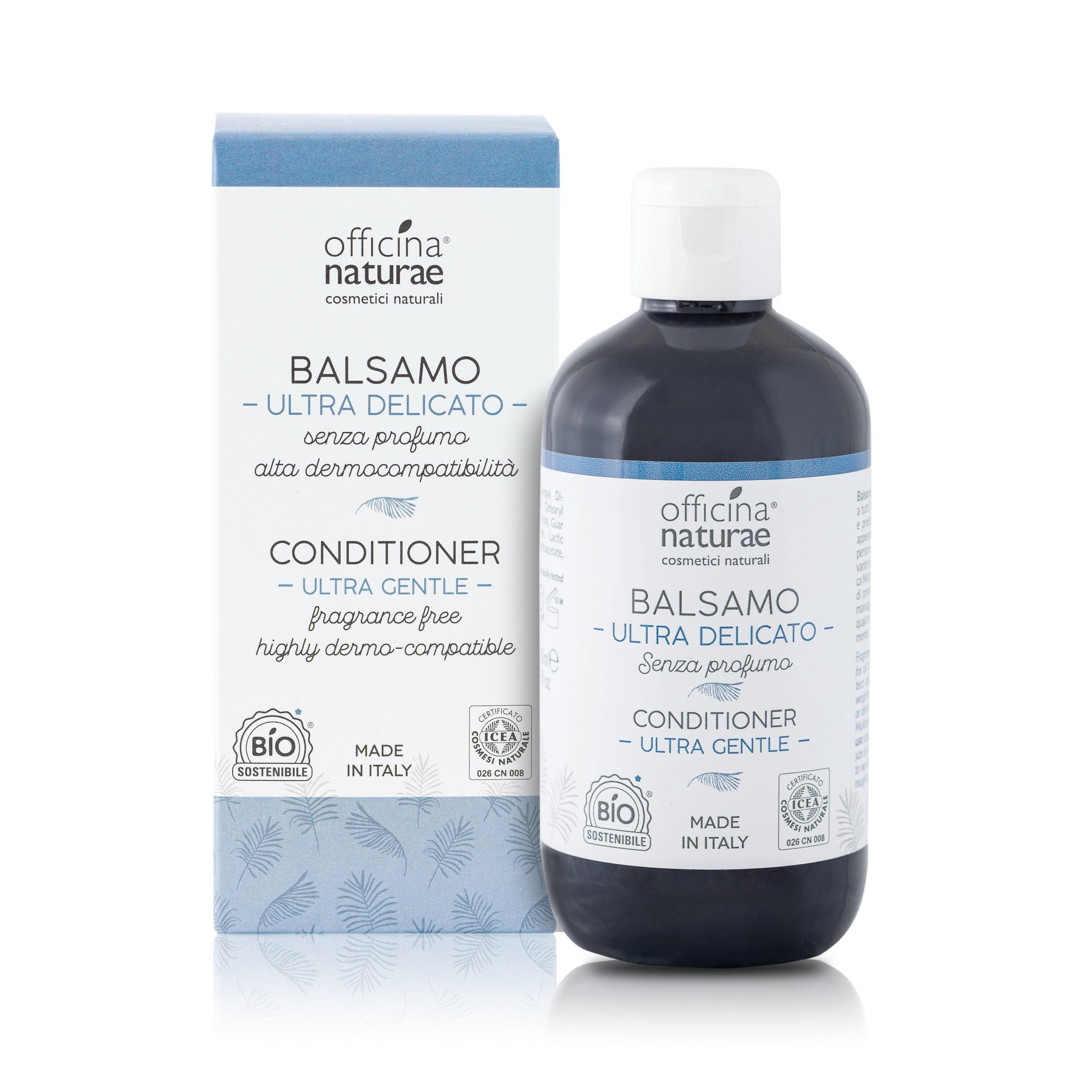 Officina Naturae Kondicionér pro velmi citlivou pokožku Ultra Delicato (250 ml) – vhodný i pro osoby s mcs Officina Naturae Kondicionér pro velmi citlivou pokožku Ultra Delicato (250 ml) - vhodný i pro osoby s mcs