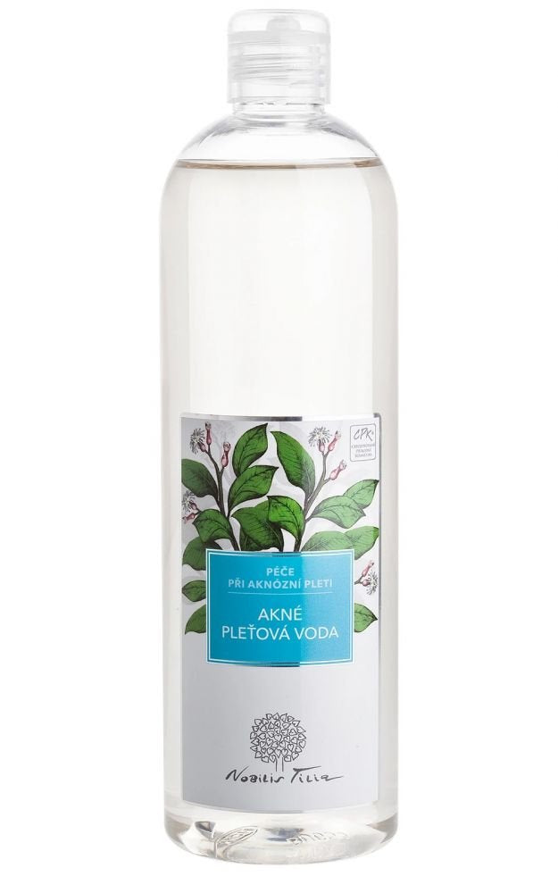 Nobilis Tilia Akné pleťová voda – 500 ml – pro aknózní a mastnou pleť Nobilis Tilia Akné pleťová voda - 500 ml - pro aknózní a mastnou pleť
