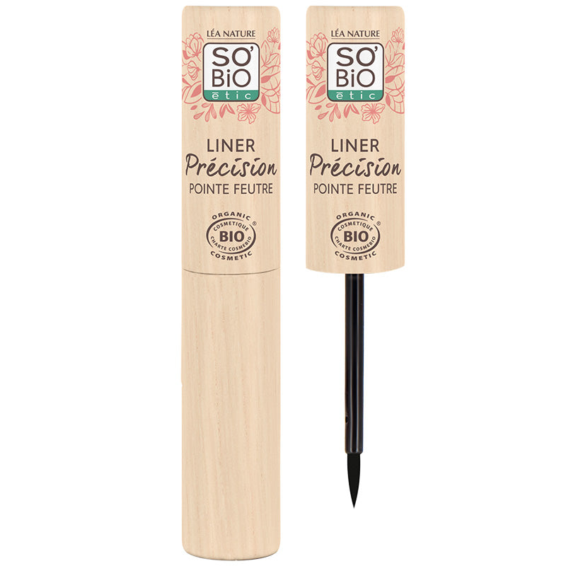 SO’BiO étic Tekuté oční linky BIO – 01 černá (3 ml) – zvýrazní vaše oči SO’BiO étic Tekuté oční linky BIO - 01 černá (3 ml) - zvýrazní vaše oči