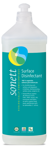 Sonett Dezinfekční čistič na různé druhy povrchů – 1 l Sonett Dezinfekční čistič na různé druhy povrchů - 1 l