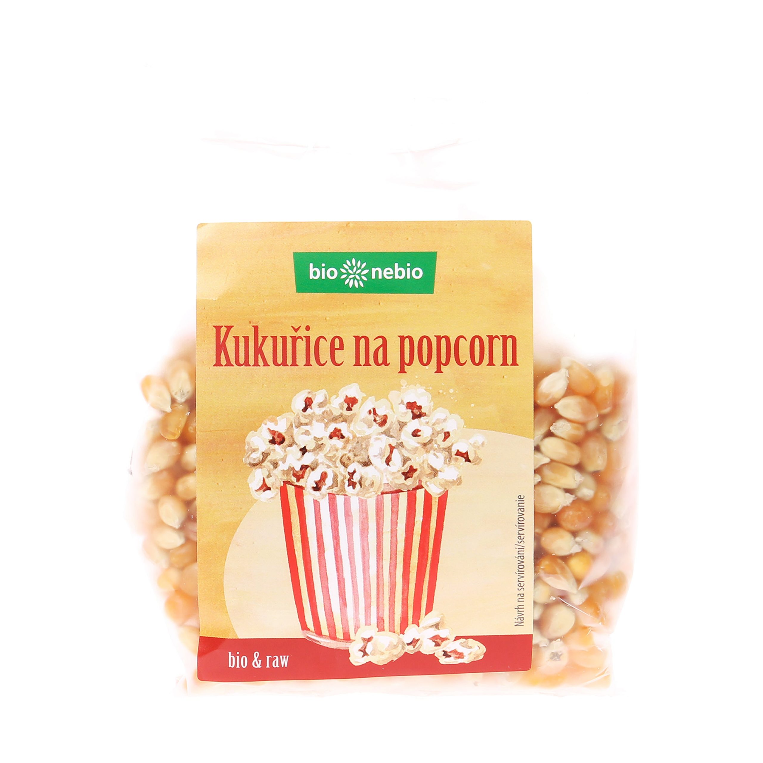 Kukuřice na popcorn 250 g BIO   BIO NEBIO