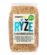 Rýže dlouhozrnná natural 500 g BIO   COUNTRY LIFE