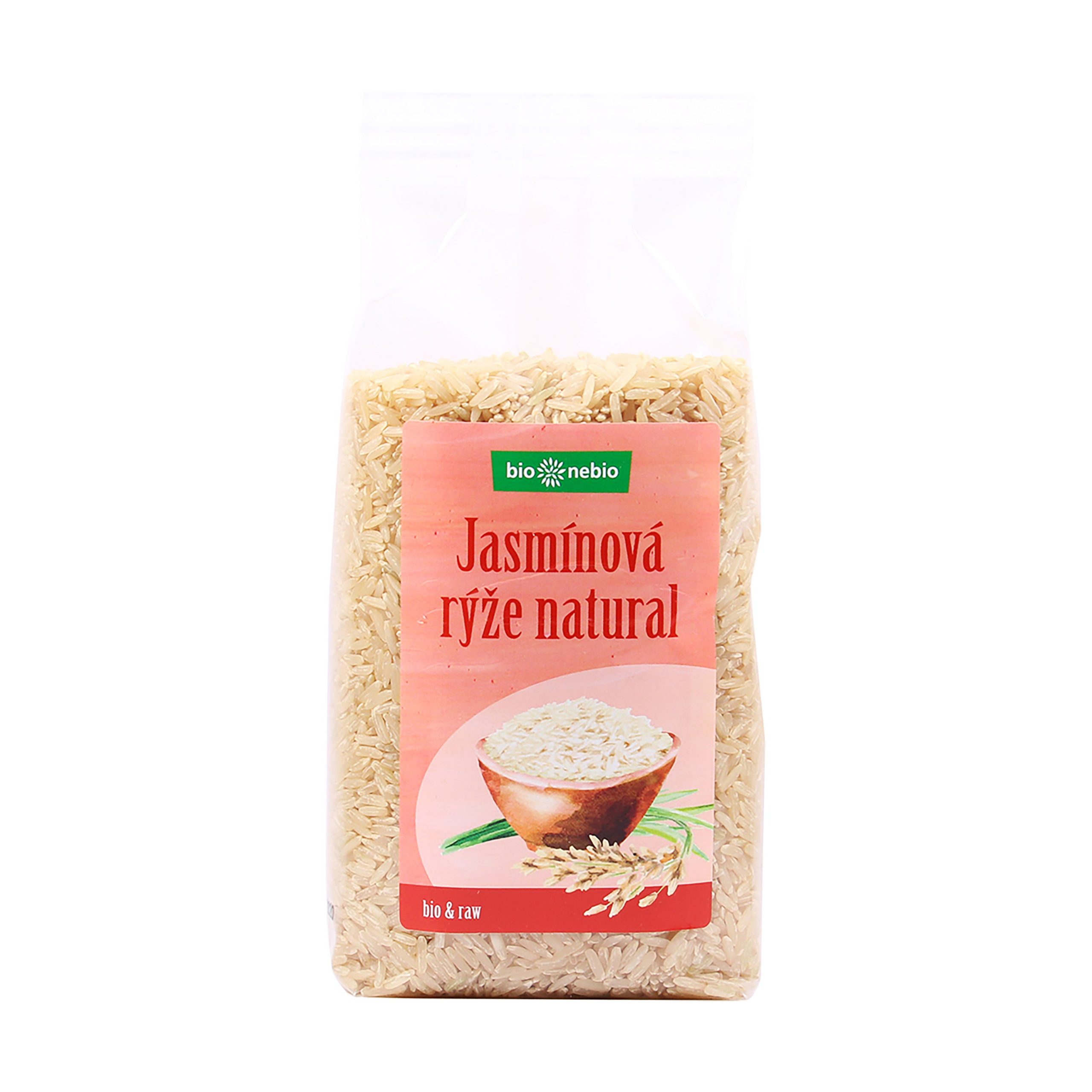 Rýže jasmínová natural 500 g BIO   BIO NEBIO Rýže jasmínová natural 500 g BIO   BIO NEBIO