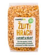 Hrách žlutý půlený 500 g BIO   COUNTRY LIFE