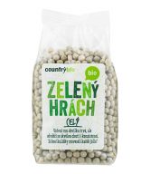 Hrách zelený celý 500 g BIO   COUNTRY LIFE