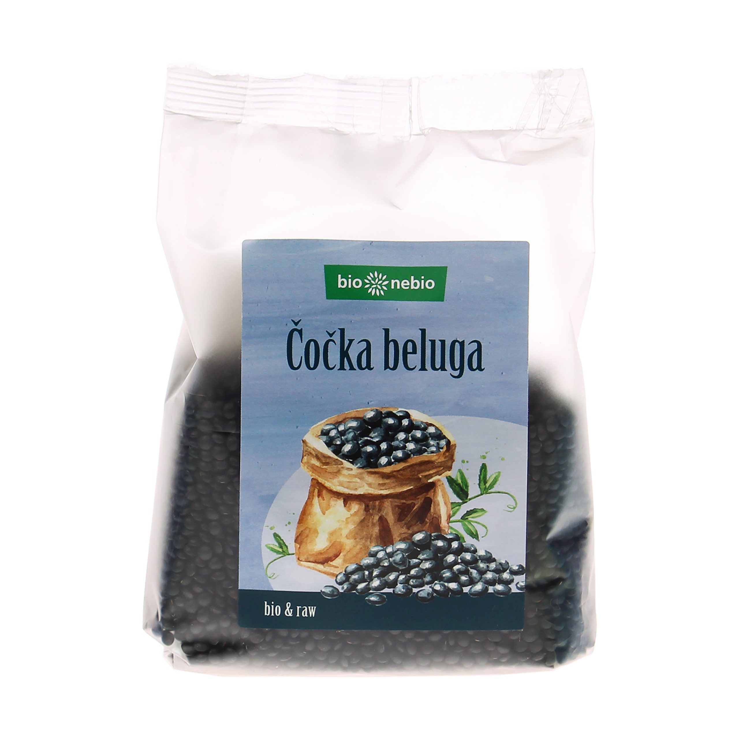 Čočka černá beluga 300 g BIO   BIO NEBIO Čočka černá beluga 300 g BIO   BIO NEBIO