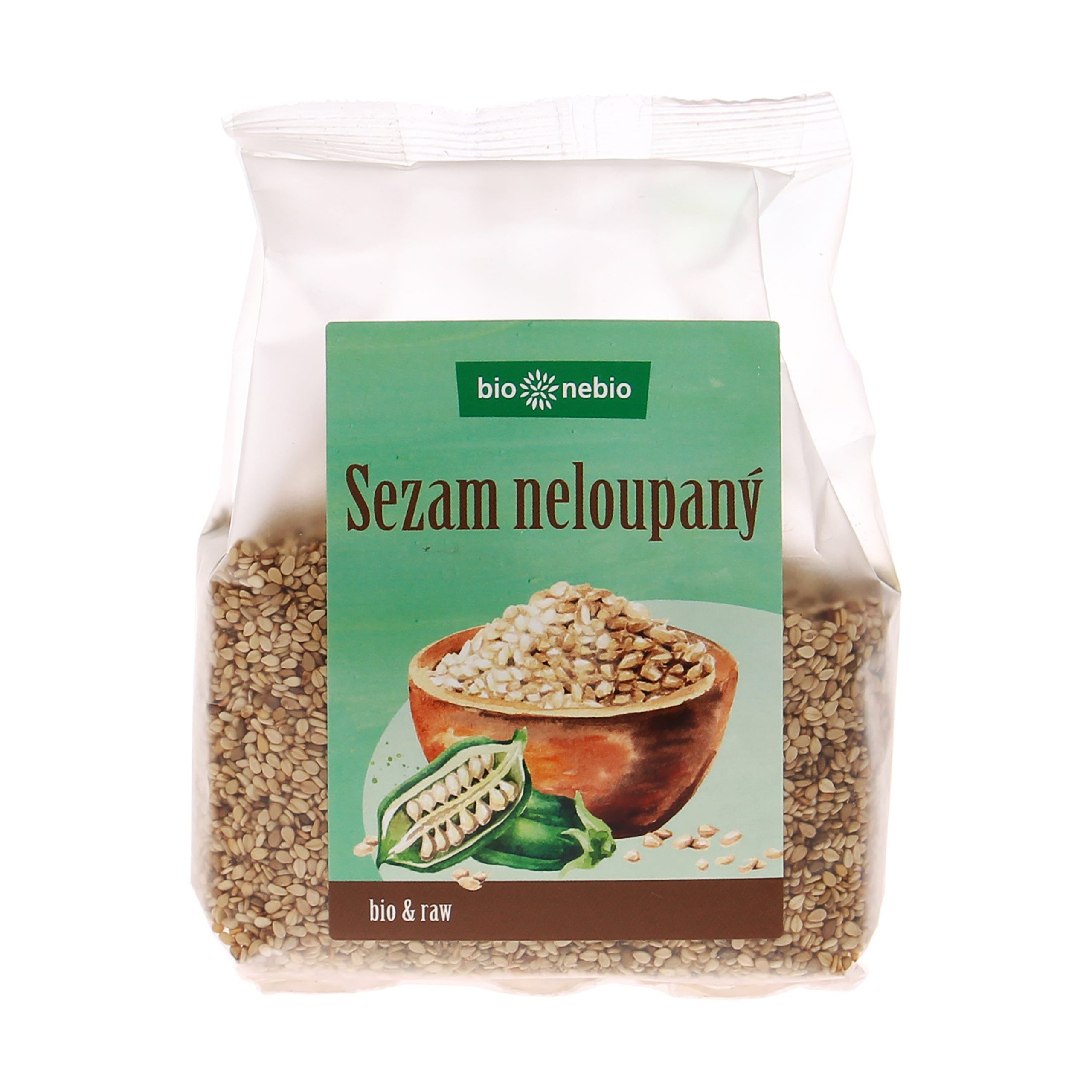 Sezam neloupaný 200 g BIO   BIO NEBIO Sezam neloupaný 200 g BIO   BIO NEBIO