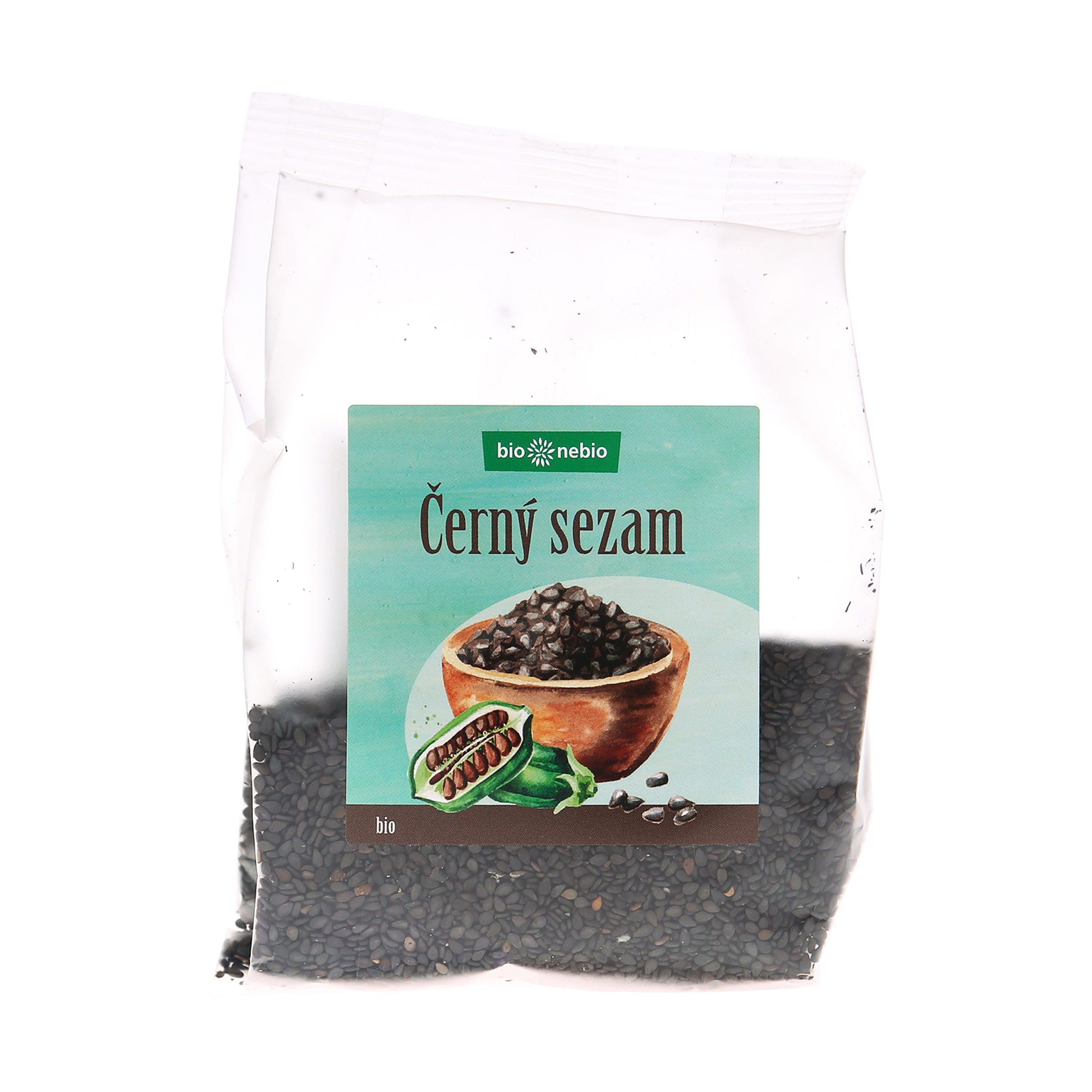 Sezam černý neloupaný 100 g BIO   BIO NEBIO Sezam černý neloupaný 100 g BIO   BIO NEBIO