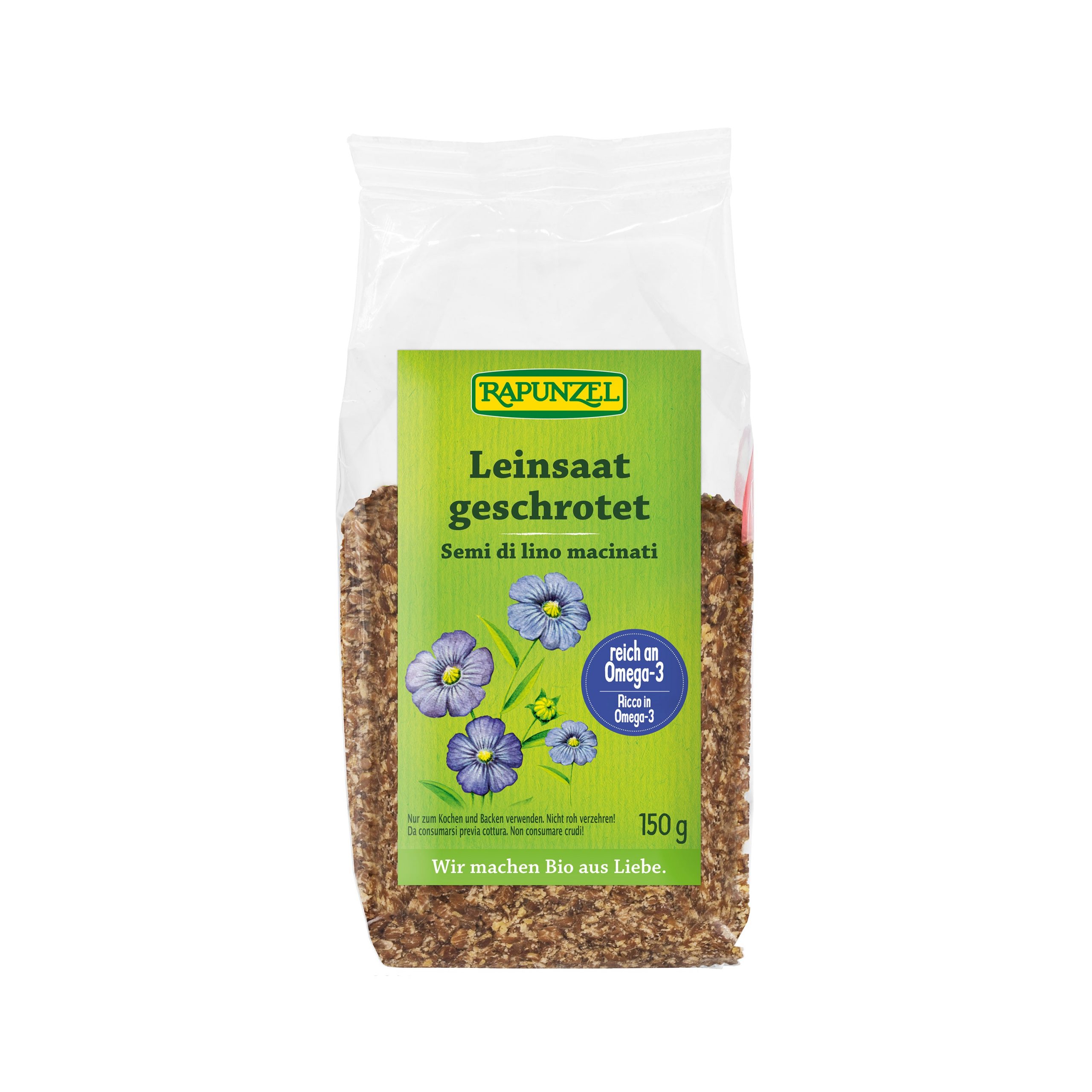 Semínko lněné drcené 150 g BIO   RAPUNZEL Semínko lněné drcené 150 g BIO   RAPUNZEL