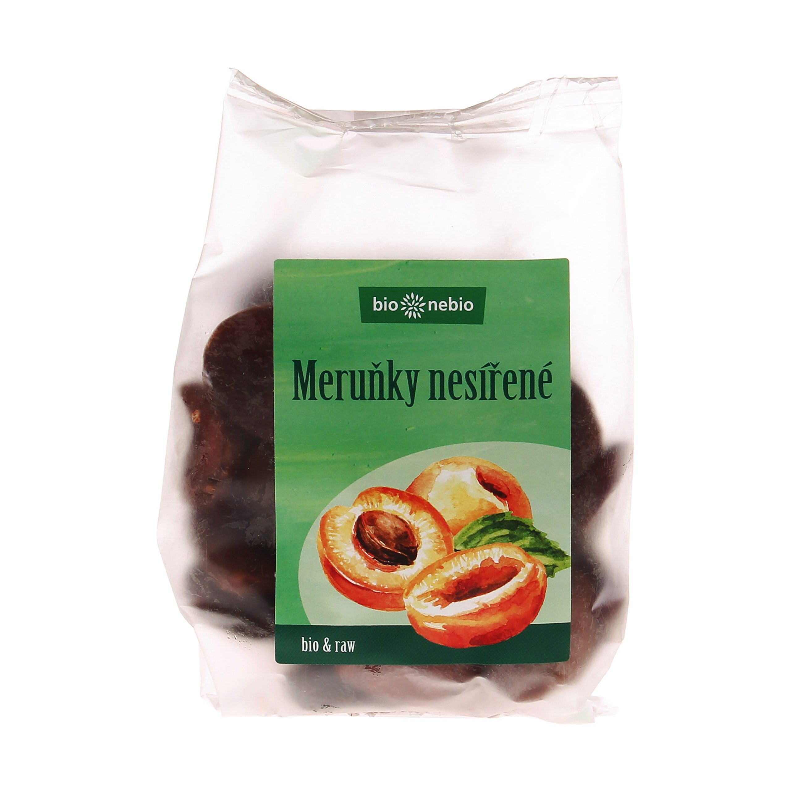 Meruňky sušené nesířené 300 g BIO   BIO NEBIO Meruňky sušené nesířené 300 g BIO   BIO NEBIO