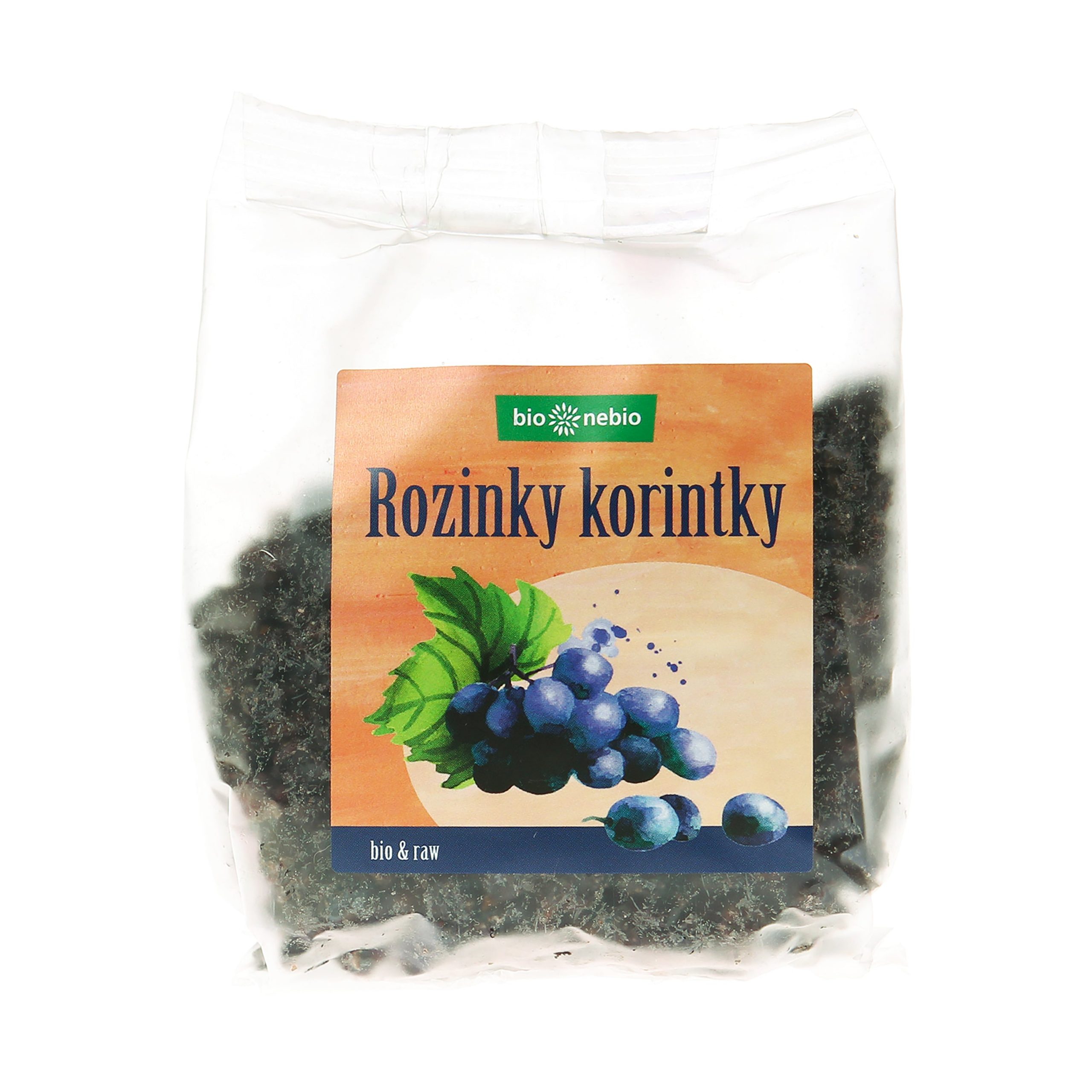 Rozinky korintky 150 g BIO   BIO NEBIO Rozinky korintky 150 g BIO   BIO NEBIO