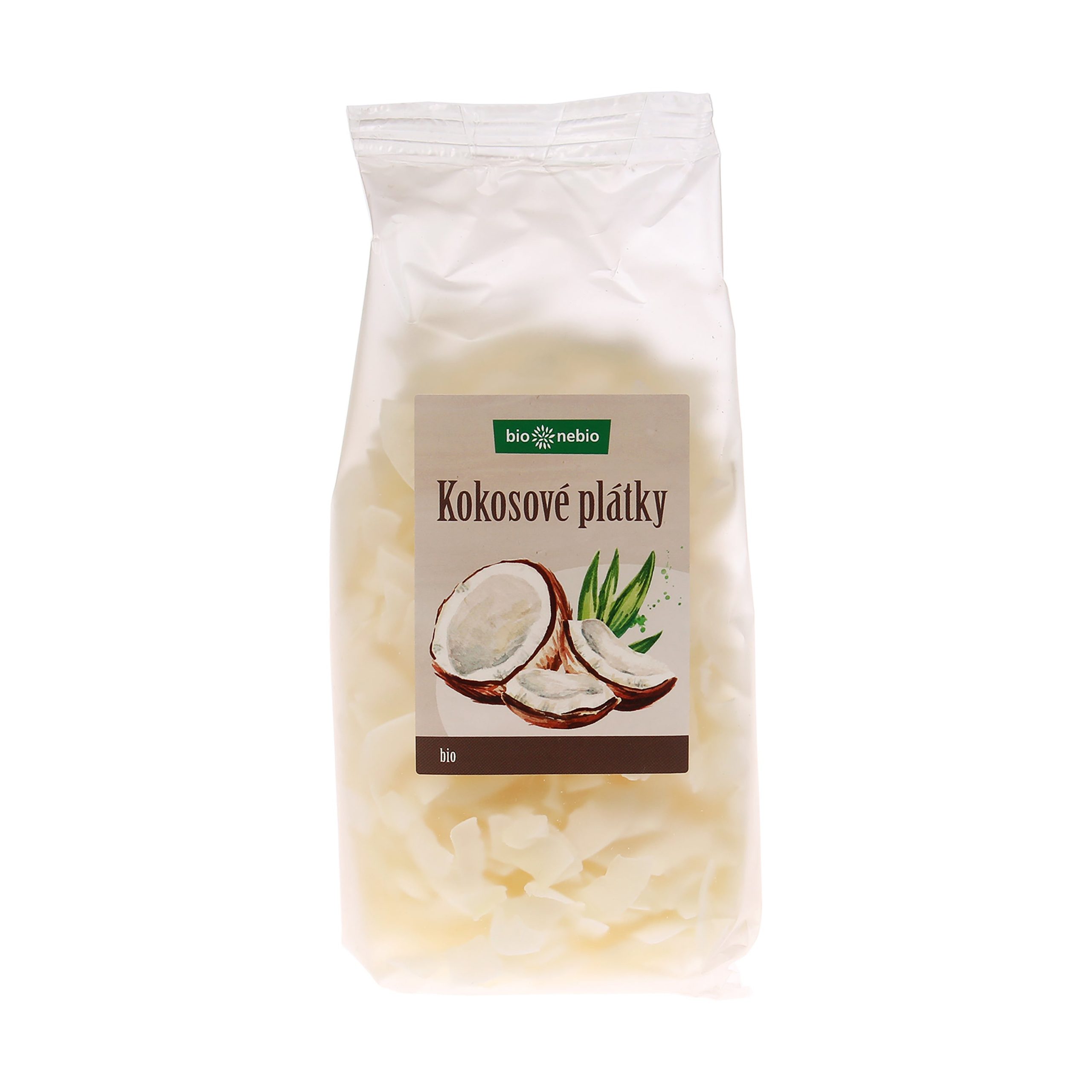 Plátky kokosové 100 g BIO   BIO NEBIO Plátky kokosové 100 g BIO   BIO NEBIO