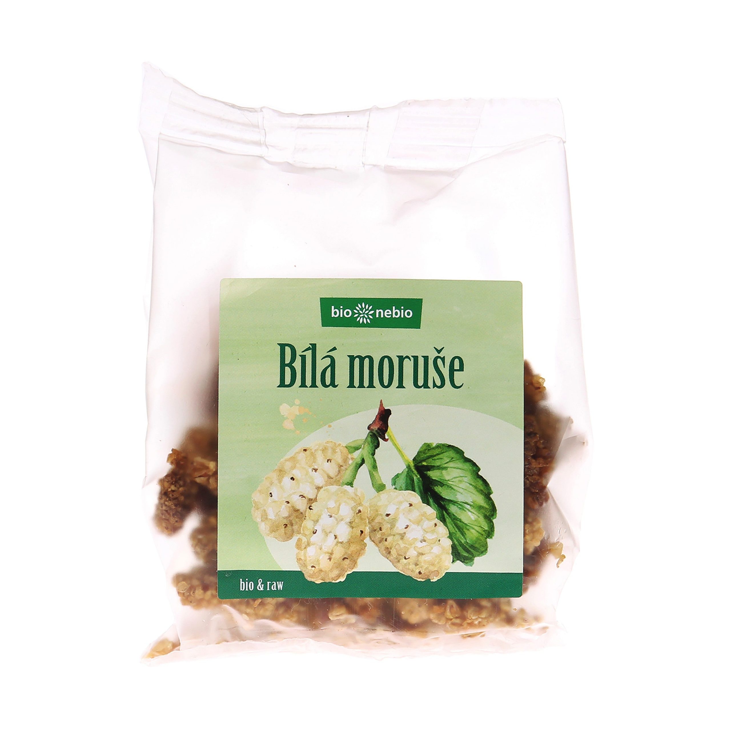 Moruše sušená bílá 100 g BIO   BIO NEBIO Moruše sušená bílá 100 g BIO   BIO NEBIO