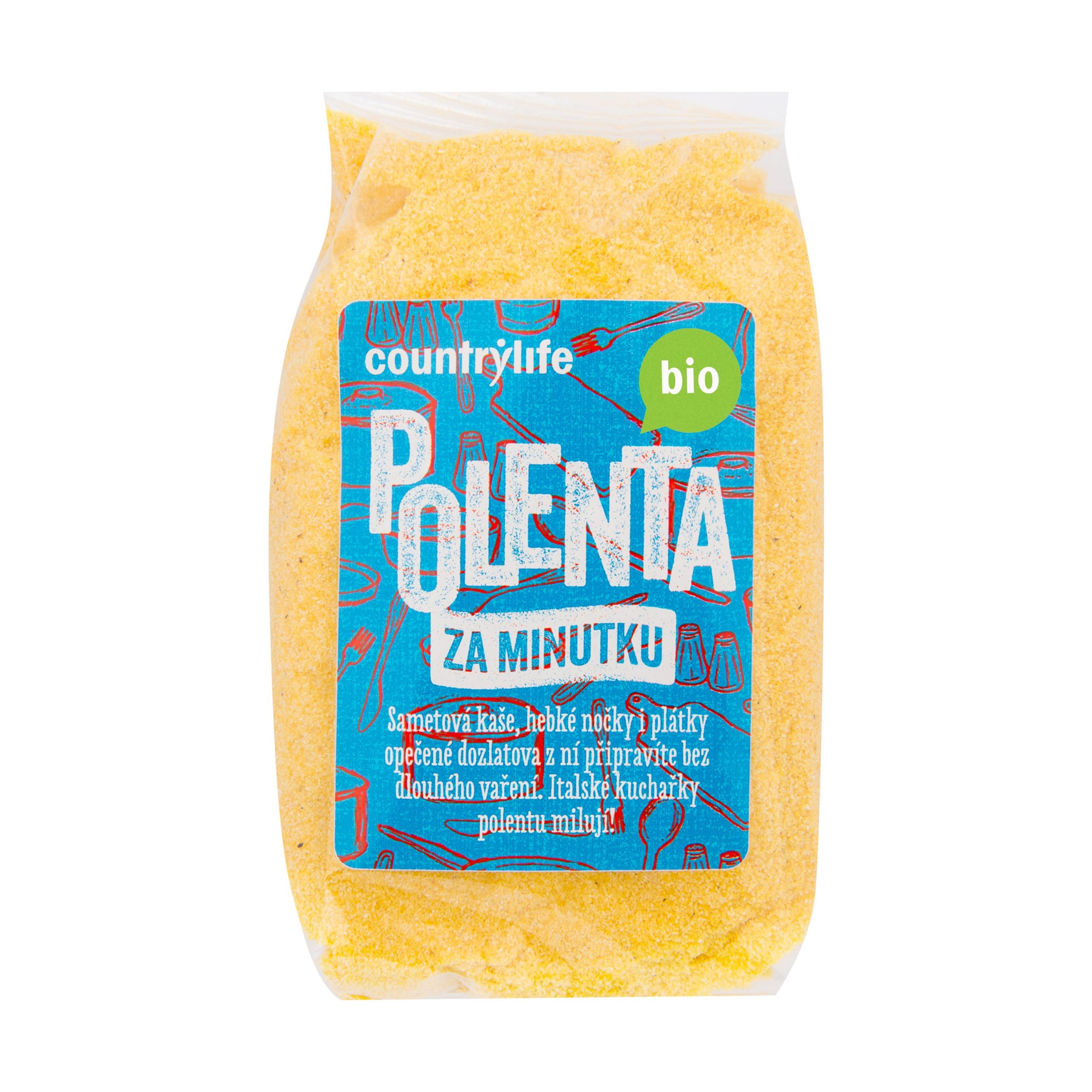 Polenta „1 min.“ 400 g BIO   COUNTRY LIFE Polenta „1 min.“ 400 g BIO   COUNTRY LIFE