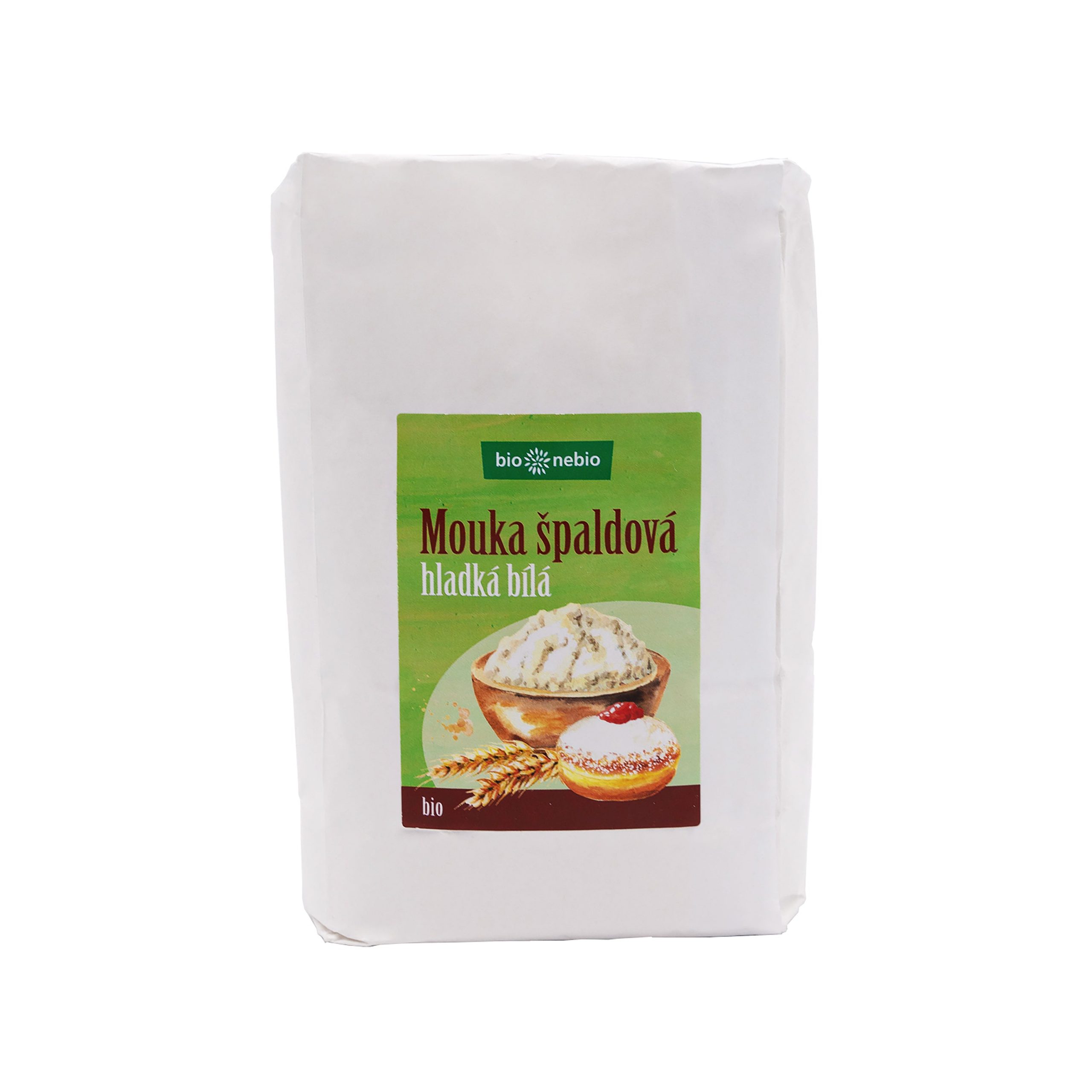 Mouka špaldová hladká 1 kg BIO   BIO NEBIO Mouka špaldová hladká 1 kg BIO   BIO NEBIO